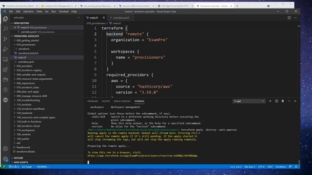 Terraform — Local Exec смотреть онлайн