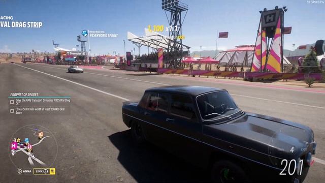 Forza Horizon 5 - Old Renault drag build & first run... got a bit surprised xD смотреть онлайн