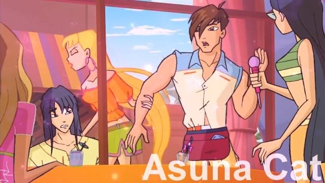 Клип Винкс Я видела сон, в котором она целует тебя...(Stella & Brandon) {Asuna Cat}