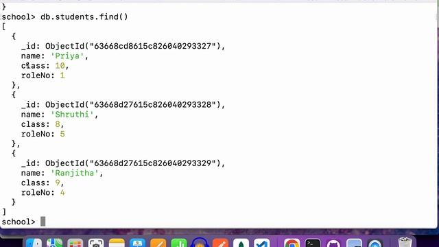 MongoDB Basics Create, Read, Update, Delete commands смотреть онлайн