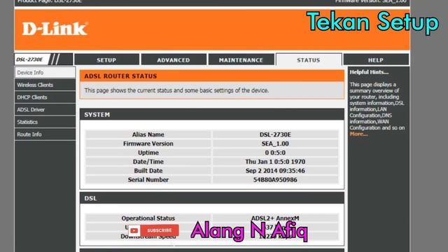 Cara, Tutorial, Step Tukar Setup Setting Modem Baru Streamyx / Unifi Lite (TM). Username Password смотреть онлайн