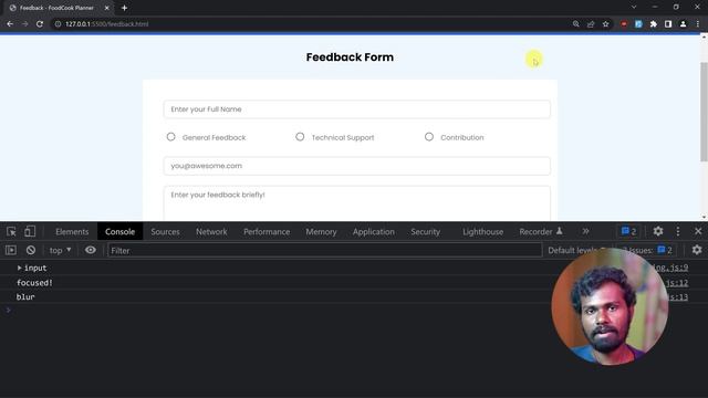 #45 - Javascript Forms: Handling Input Events - (தமிழில்) (Tamil) | JavaScript DOM смотреть онлайн