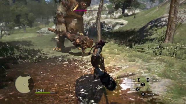 Dragon's Dogma Dark Arisen.Воин.Обзор базовых навыков. смотреть онлайн