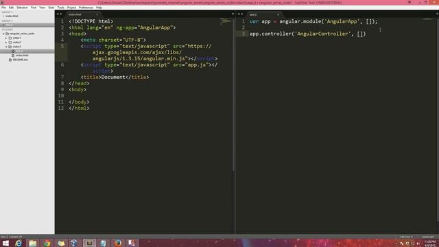 Learning Angular #3 - Explaining Controllers смотреть онлайн