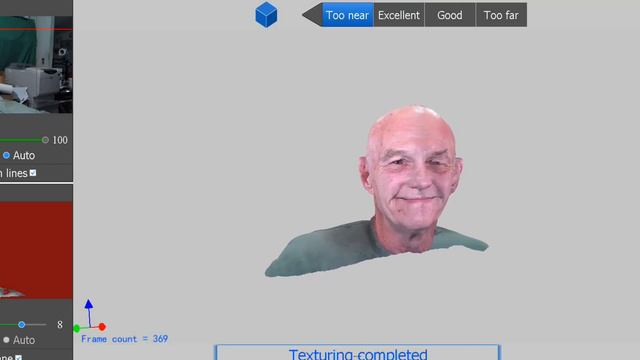 Revopoint POP II Color Facial Self Scan With Texturing смотреть онлайн
