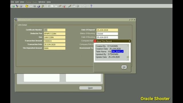 Oracle ERP 15: How to know about form tables and columns from application window смотреть онлайн