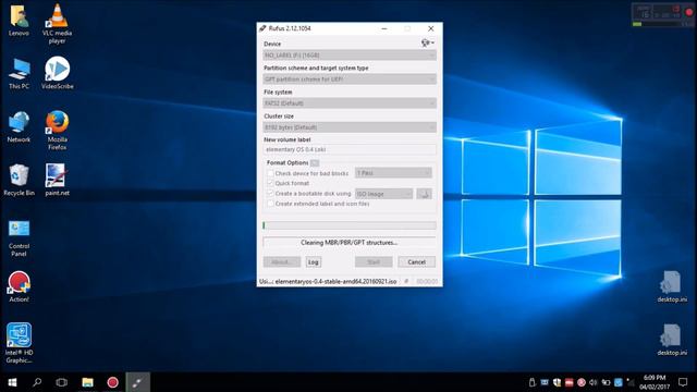 How to create a UEFI Bootable Elementary OS 64-Bit USB using Rufus смотреть онлайн