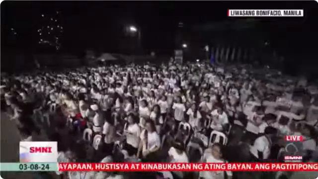 LIVE: Laban Kasama Ang Bayan Prayer Rally Day 3 | March 8, 2024 смотреть онлайн