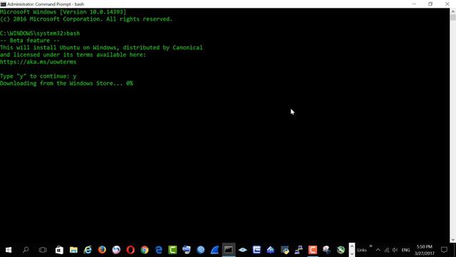 How to Install the Linux Bash Shell on Windows اضف الينيكس باش للويندوز 10 смотреть онлайн