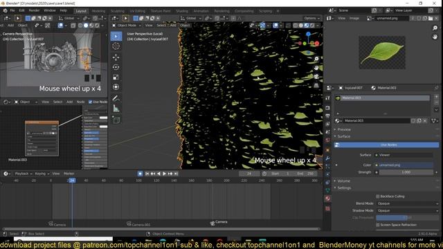 how to use the ivy generator in blender to make epic scenes смотреть онлайн
