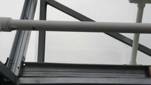 Авторское открывание форточек в теплице , своими руками 4-я часть