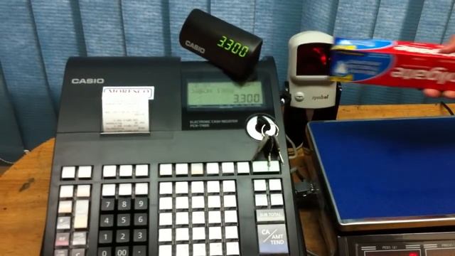 Casio Registradora Balanza y Scanner Symbol - MORESCO смотреть онлайн