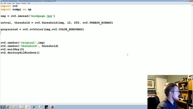Thresholding - OpenCV with Python for Image and Video Analysis 6 смотреть онлайн