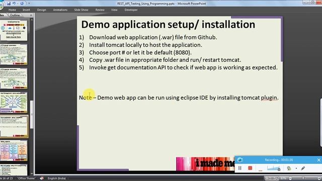 REST API testing using Java programming Apache HTTP lib Part 1 Demo webapp details, Jar files смотреть онлайн