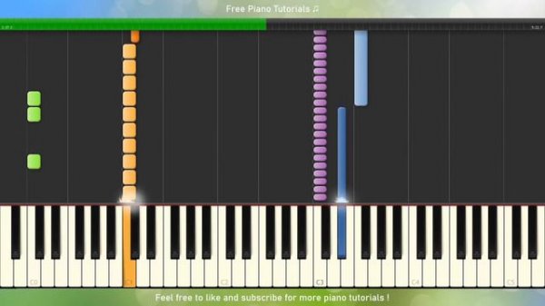 Rammstein - 05 - 04 - Spring (piano tutorial)