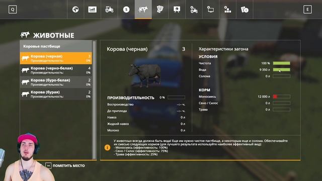 ПОСТРОИЛ КУРЯТНИК - НОВЫЙ КОРМ ДЛЯ КОРОВ НА ФЕРМЕ - FARMING SIMULATOR 19 смотреть онлайн