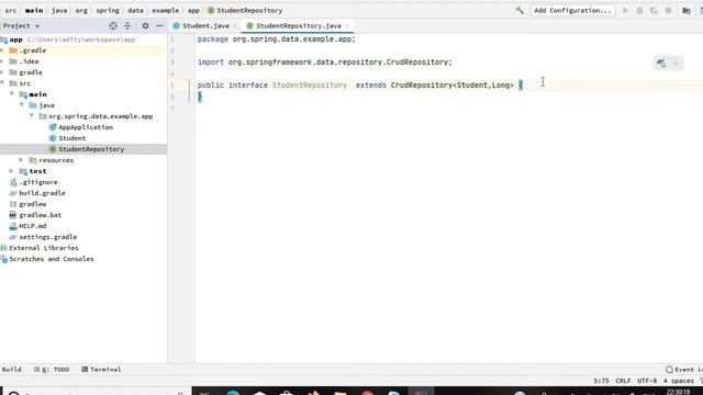 Spring DATA REST + Actuator:How to create Spring Boot Application with Data REST, JPA, Actuator смотреть онлайн