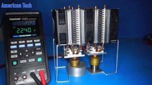 DIY Thermoelectric generator using Peltier module