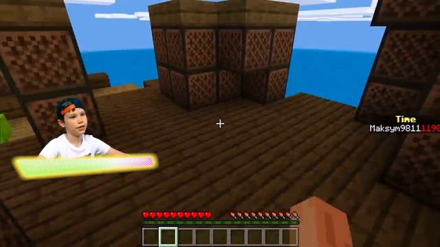 Часть 2 Проходим Parkour Spiral в Minecraft смотреть онлайн