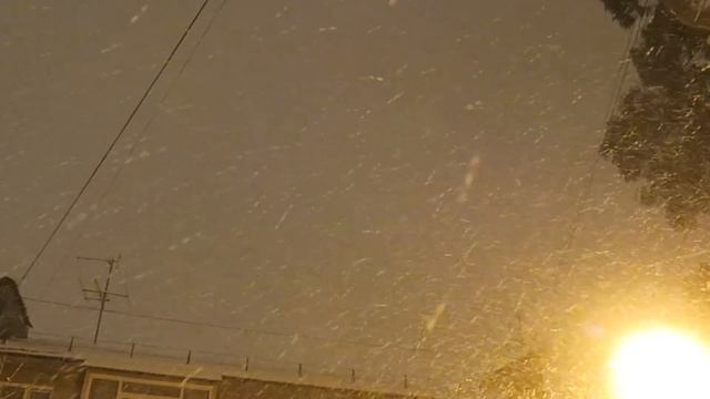 Гром и молнии во время снегопада в Сочи! смотреть онлайн