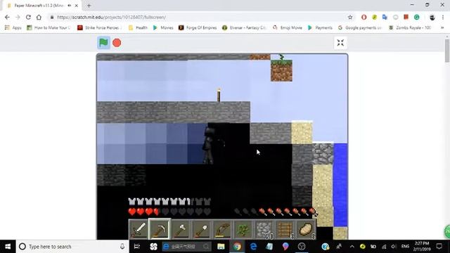Paper Minecraft v.11.3 |Episode 7| A Creeper Blew Up My House! смотреть онлайн