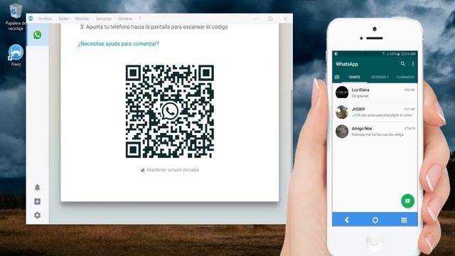 Cómo Tener WhatsApp, Messenger, Skype y Más En Un Solo Programa Desde Tu PC. смотреть онлайн