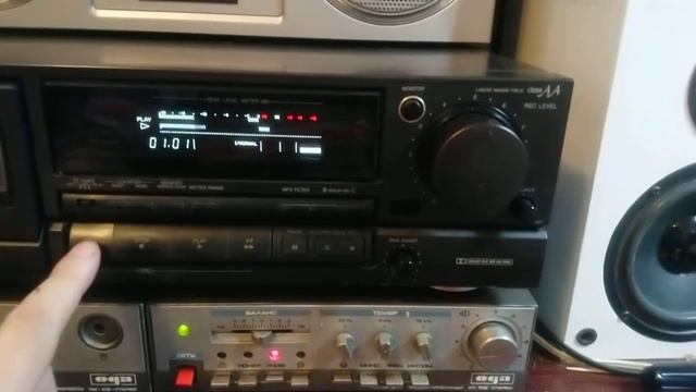 Technics stereo cassette deck RS-BX626 смотреть онлайн