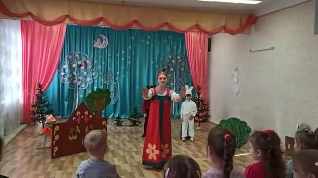 Сказка " Заюшкина избушка" 08.11.21год. д/с "Пчёлка" г.Слободзея смотреть онлайн