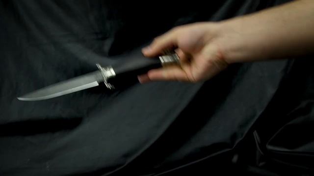 Авторская Финка НКВД из дамасской стали смотреть онлайн