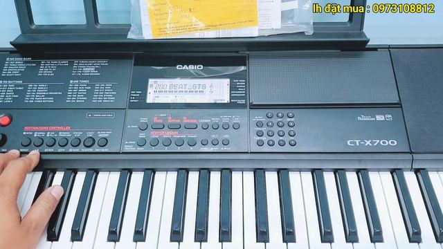CASIO CT-X700 GIÁ CHỈ 4TR1, CÀI ĐƯỢC ĐIỆU NGOÀI , CÒN 19TH BH | LH 0973108812 смотреть онлайн
