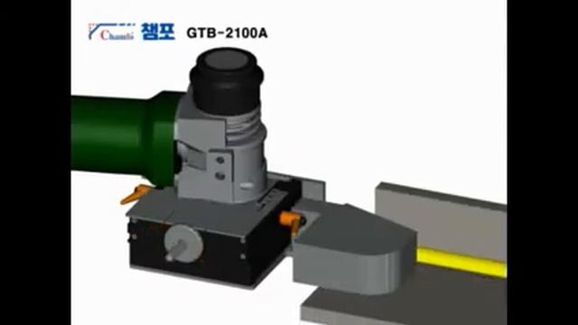 GTB 2100A - инструмент для зачистки сварных швов в тавровых соединениях, части сварного шва смотреть онлайн