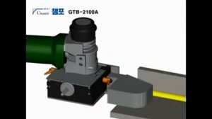 GTB 2100A - инструмент для зачистки сварных швов в тавровых соединениях, части сварного шва