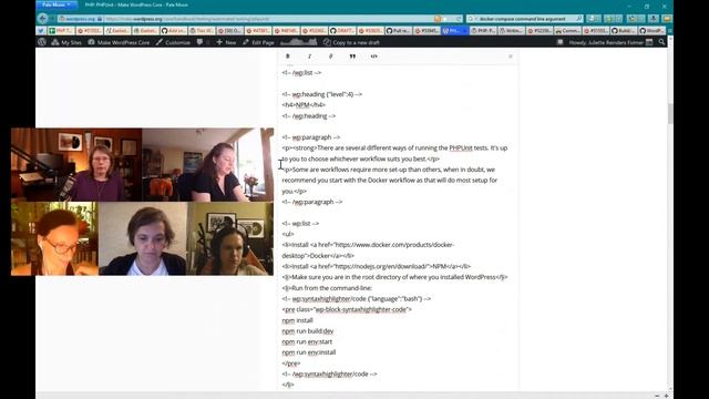 Core Testing local workflow and docs | Mob Programming | WP Contributor EP009 смотреть онлайн