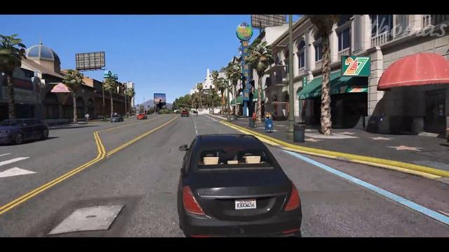► GTA 6 Graphics - NaturalVision ✪ Remastered - Mercedes-Benz S500 W222 - Gameplay! 60 FPS смотреть онлайн