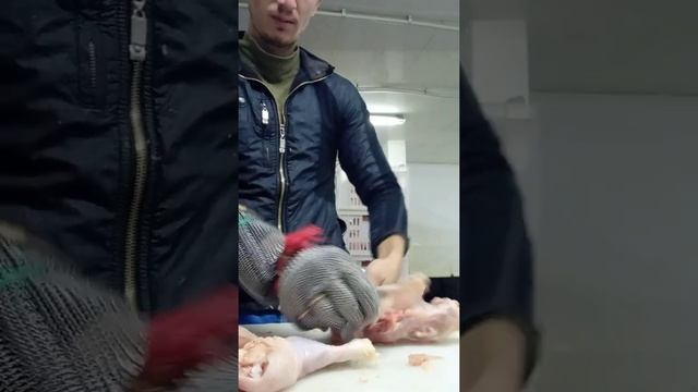 разделка курицы на (тбк) тушка без кости смотреть онлайн