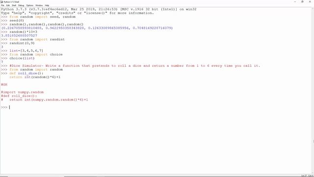 Python Generating Random Numbers Practical смотреть онлайн