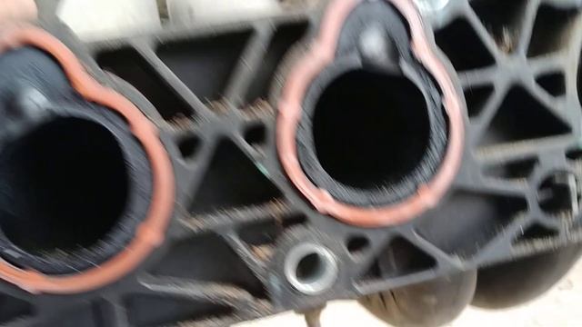 Рено Логан- снял впускной коллектор!