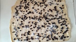 Булочки с изюмом, мягкие, нежные и воздушные