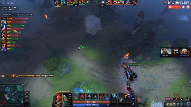 Grimstroke Hard Support | 7.31d | Pos 5 Grim Fast Aghanim Build | Dota 2 Immortal Gameplay смотреть онлайн