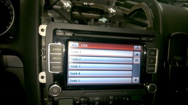 VW RCD 510 RADIO смотреть онлайн