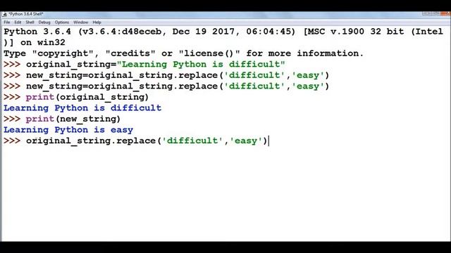 17 str datatype - Part 3 - Methods смотреть онлайн