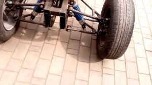 Мотороллер "Муравей" превращается в квадроцикл. Часть 1.