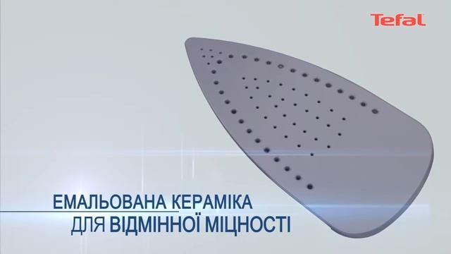 Підошва з технологією DURILIUM в прасках Tefal Easygliss смотреть онлайн