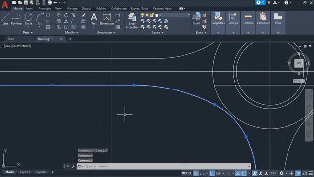 Roundabout with AutoCAD2021 смотреть онлайн