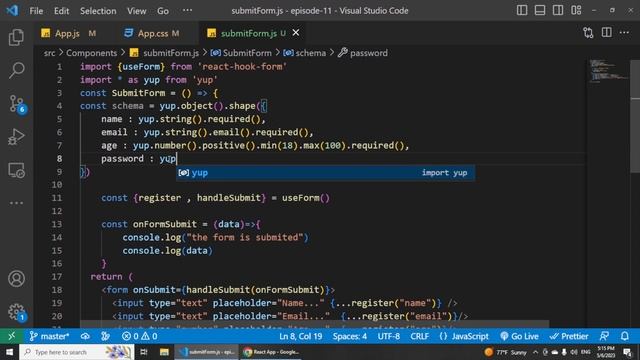 آموزش کامل ری اکت [ قسمت 11] Reactjs : فرمها در reactjs , React-hook-form смотреть онлайн