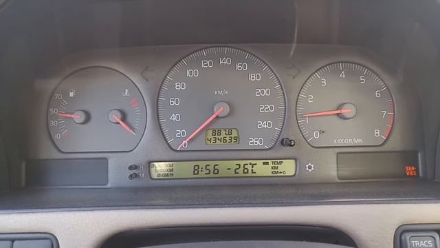 1998 Volvo S70 Cold Start