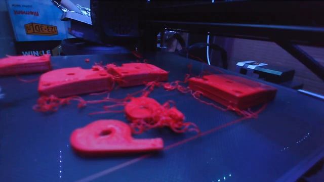 Voron 2.4R2 ABS parts 3D printed on Ender-3 V2 timelapse смотреть онлайн