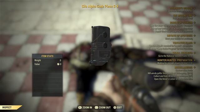 Fallout 76 silo alpha code g-9 смотреть онлайн