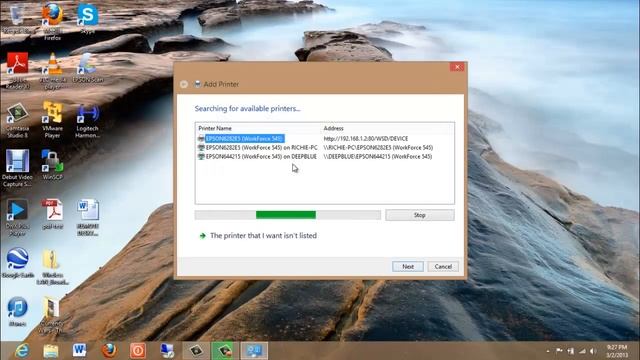 Network Printer Setup Windows 8 смотреть онлайн
