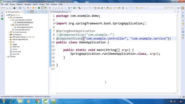 REST Controller with Spring Boot смотреть онлайн